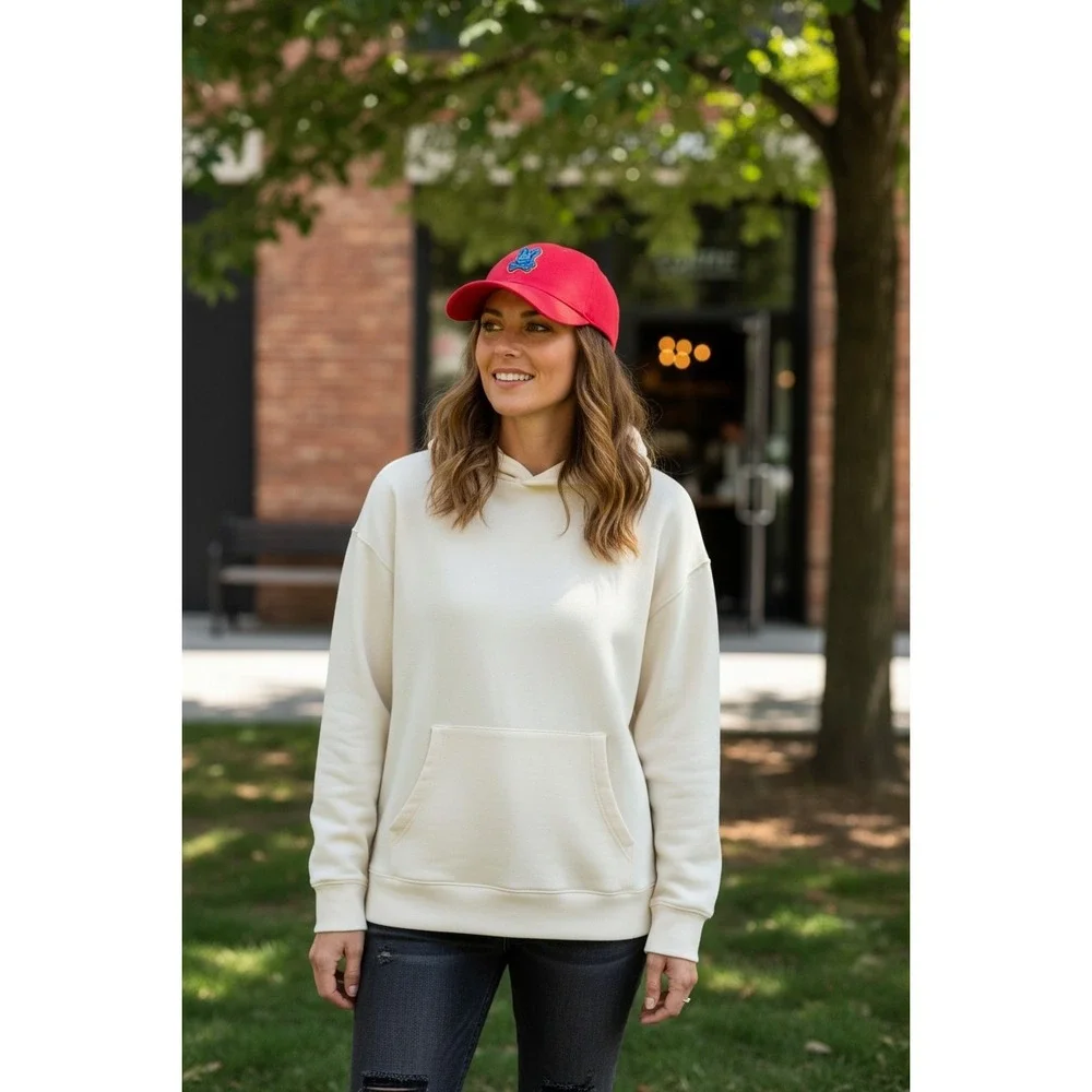 Psycho Bunny Red Baseball Cap Hat Adjustable Streetwear Preppy Golf Dadcore Y2K‎